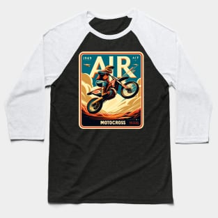 Motocross Baseball T-Shirt